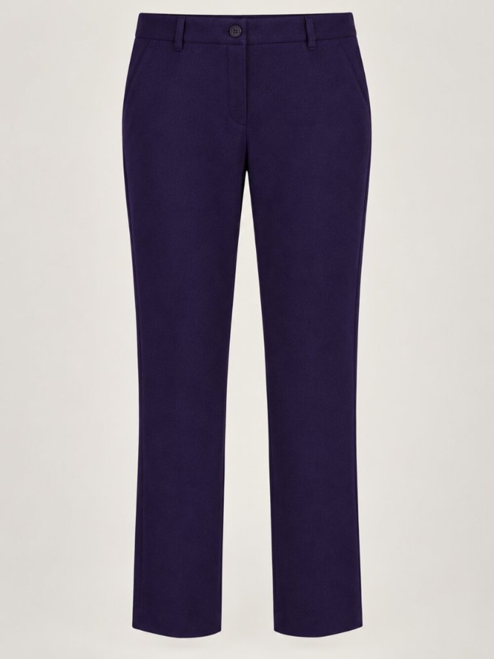Betabrand Dress Pant Yoga Pants M Purple Ponte Straight Leg Workwear - Picture 5 of 9